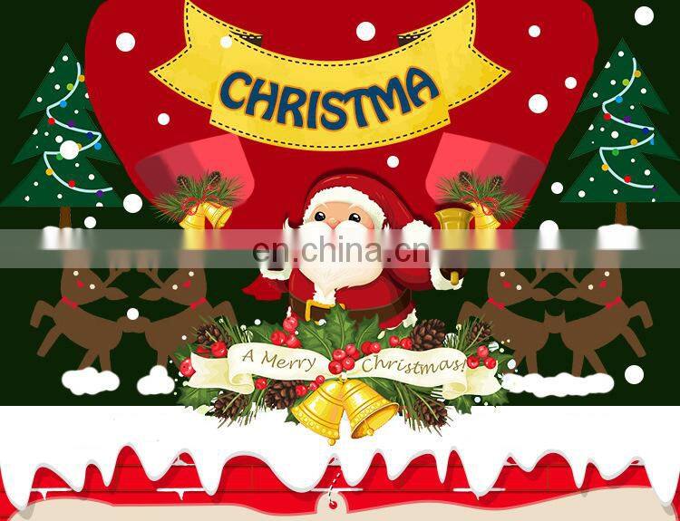 New products high quality unique Christmas santa claus dress costumes for kids MFJ-0091