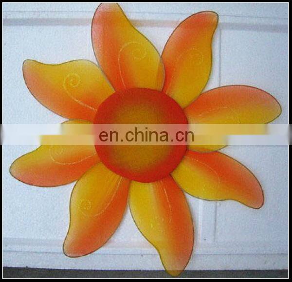 Sun flower made from stocking