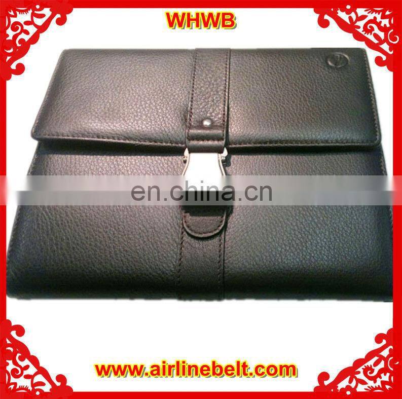 Premium aircraft seatbelt buckle mini notebook