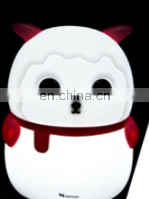 Glovion panda shape led lamp cute bedroom lamp wireless table lamps