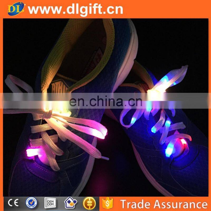 Canada best selling cheap custom led reflective shoelaces