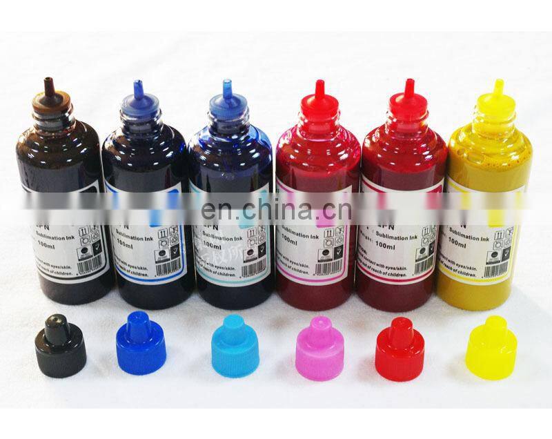 6colors Sublimation Ink Thermal Transfer Ink Sublimation ink for ciss