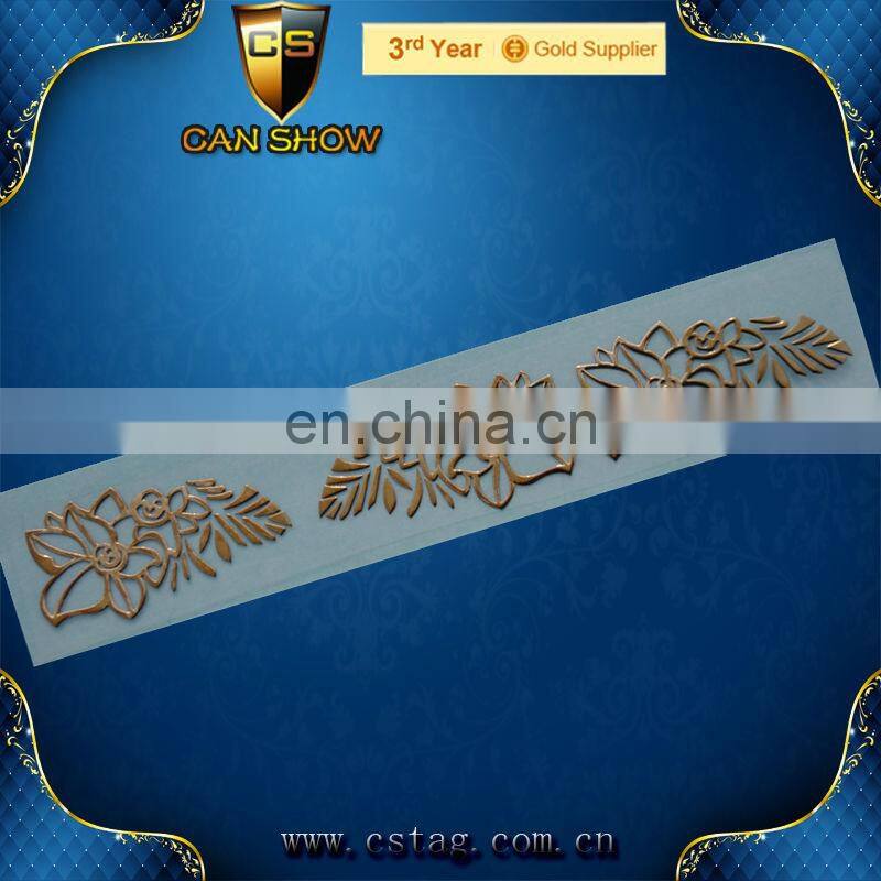 Fashion sunglasses decorative metal stickers