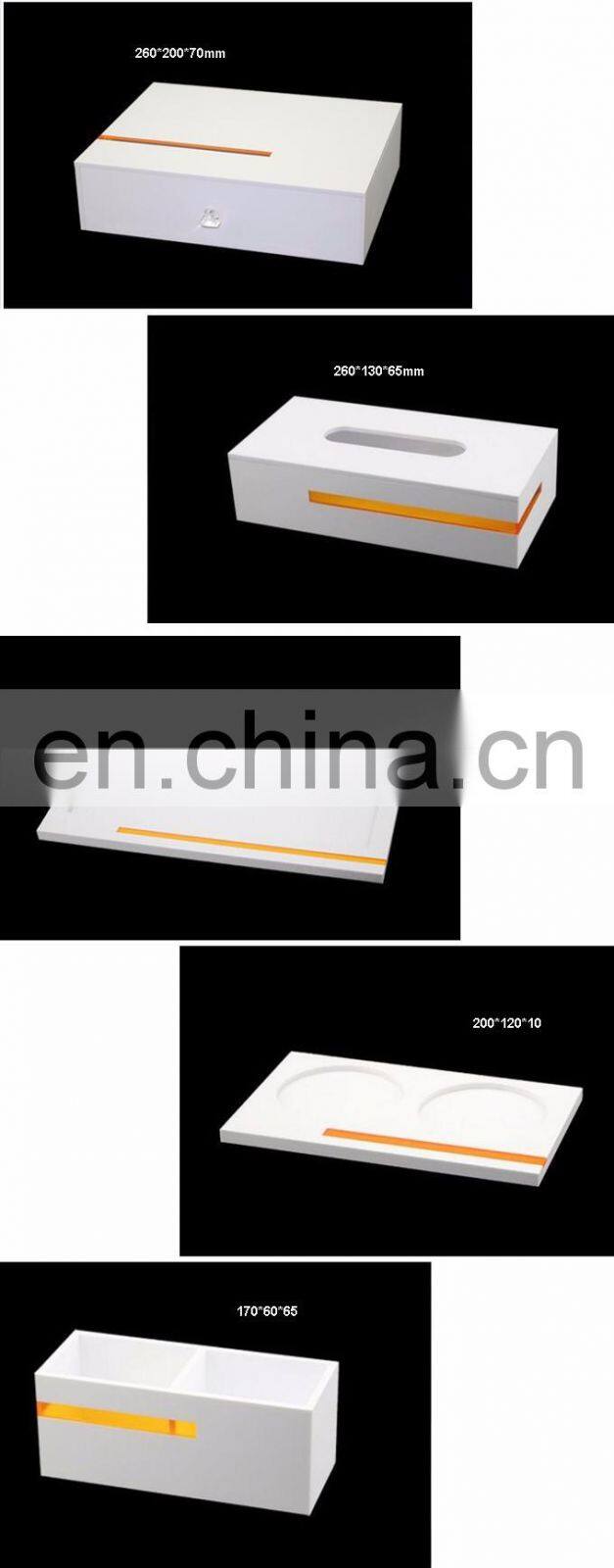 Multi-Style Hotel Suppliers Acrylic Tissue Box For Hotel Room