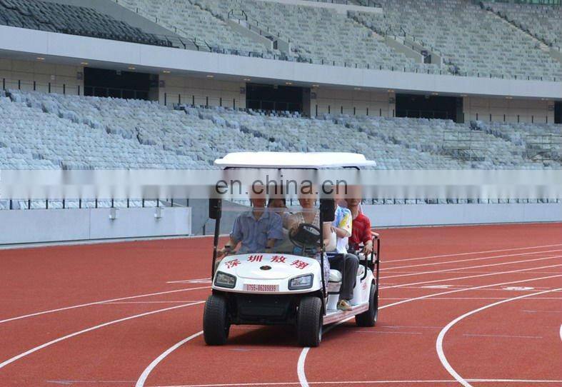 4 wheel 6 passenger airport electric golf cart for sale