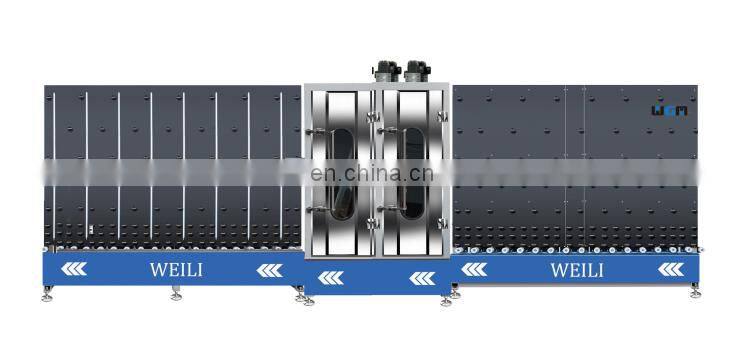 Factory direct sale 2000mm double glazing machine/Automatic flat press insulating glass produce line