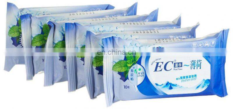 JBK -260 Automatic Wet Wipes/Tissue Paper Pillow Type Flow Packing Machine