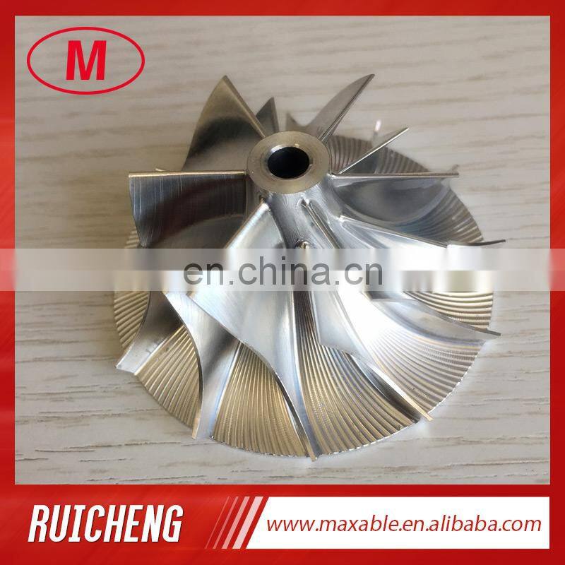 K24 43.70/60.50mm 6+6 blades 5324-123-2019 Turbo Billet/milling/aluminum 2618 compressor wheel