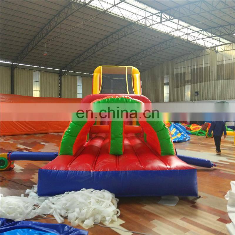 Kids portable cheap blow up obstacle course for sale