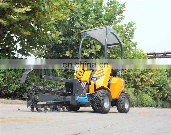 mini garden tractor loader with snow blower