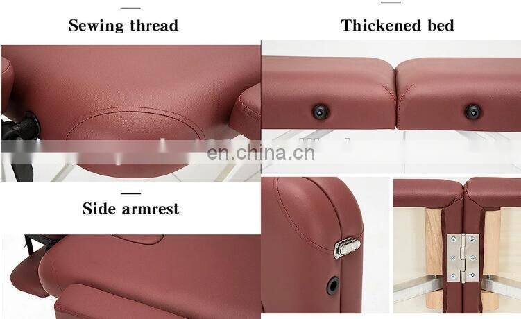 Hotsale Portable Aluminium Massage Table Chair Bed Foldable with Carry Bag