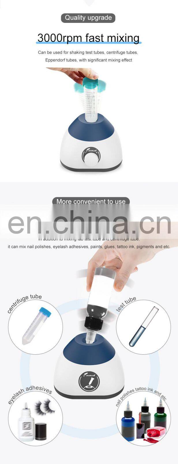 JOANLAB Laboratory Vortex Mixer Shaker