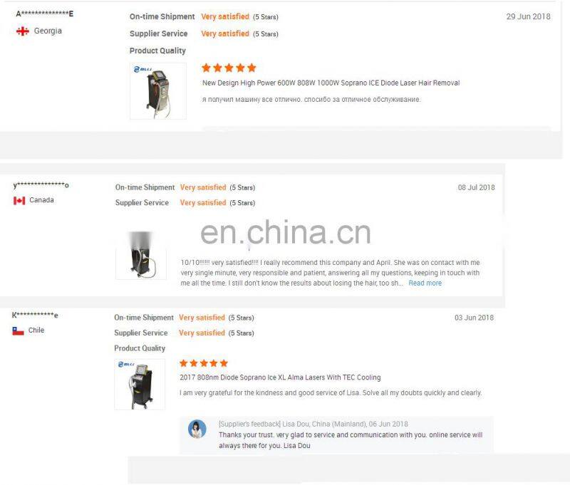 Alma Lasers Soprano ICE Platinum Speed 808 755 1064 nm Diode Laser Hair Removal Equipment For Sale