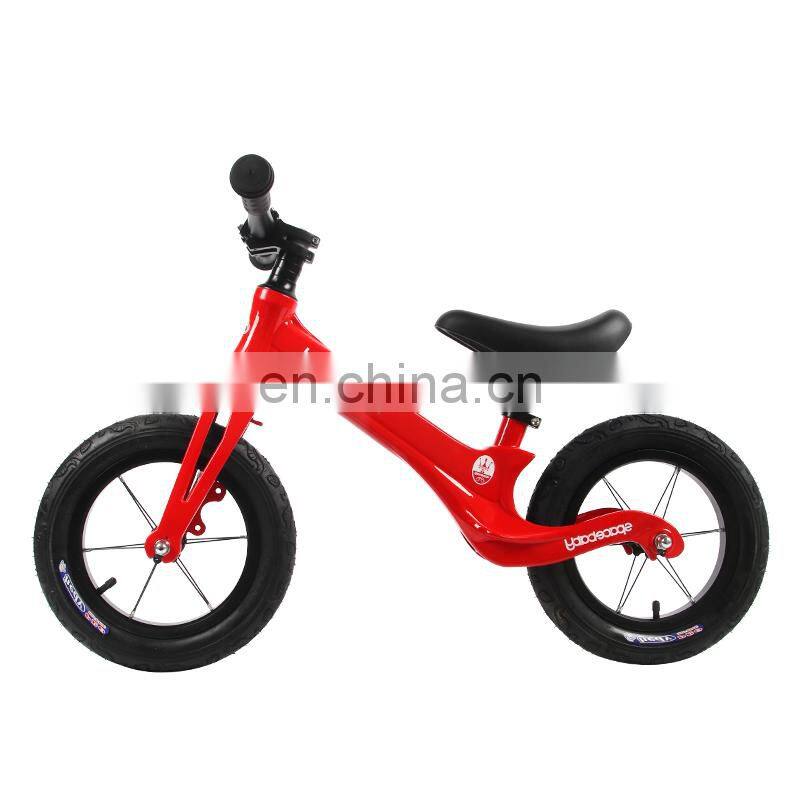 12 inch air wheel steel frame children balance bike for 2-5 years old kids
