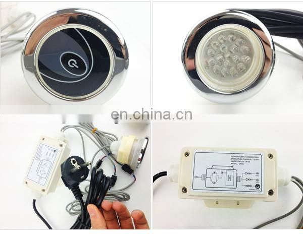 Hydromassage Bathtub Parts 220V LED Underwater Light Air Bubble Lamp