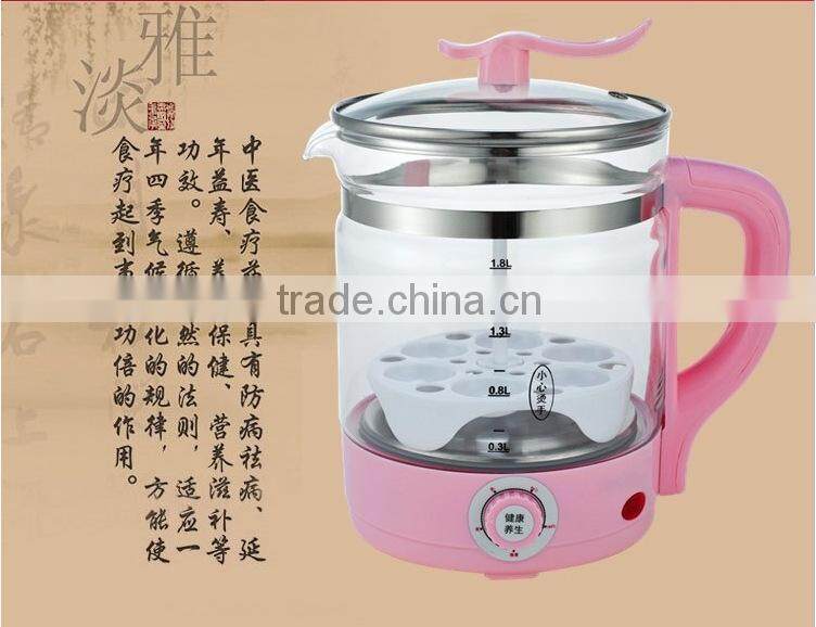 High borosilicate glass electric health pot