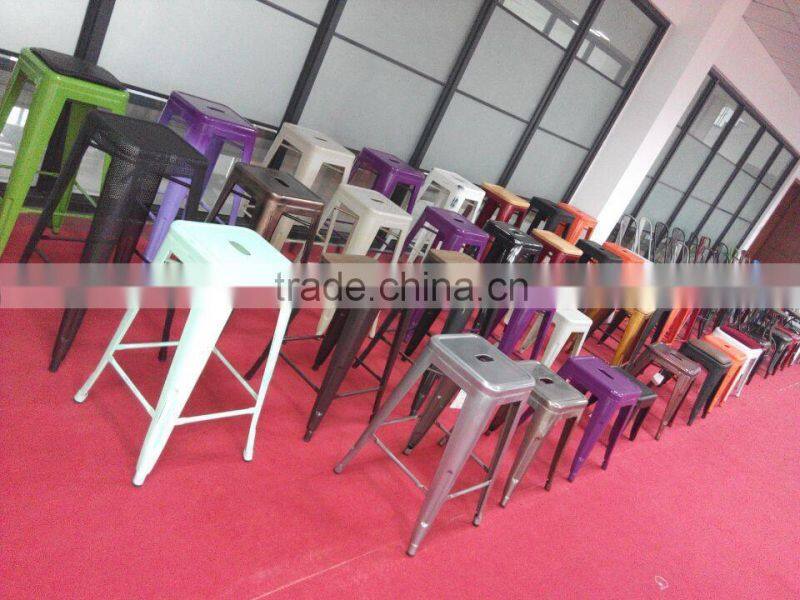 WorkWell industrial metal frame stackable chair Kw-St21