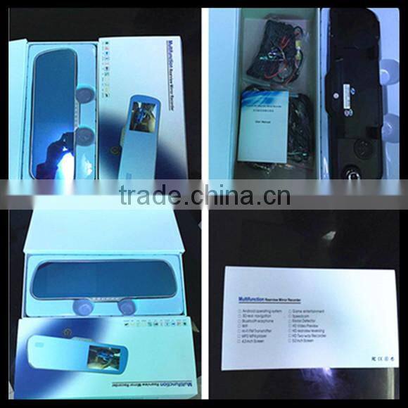 Christmas Hot sell 5 inches ultra-thin car digital rearview mirror