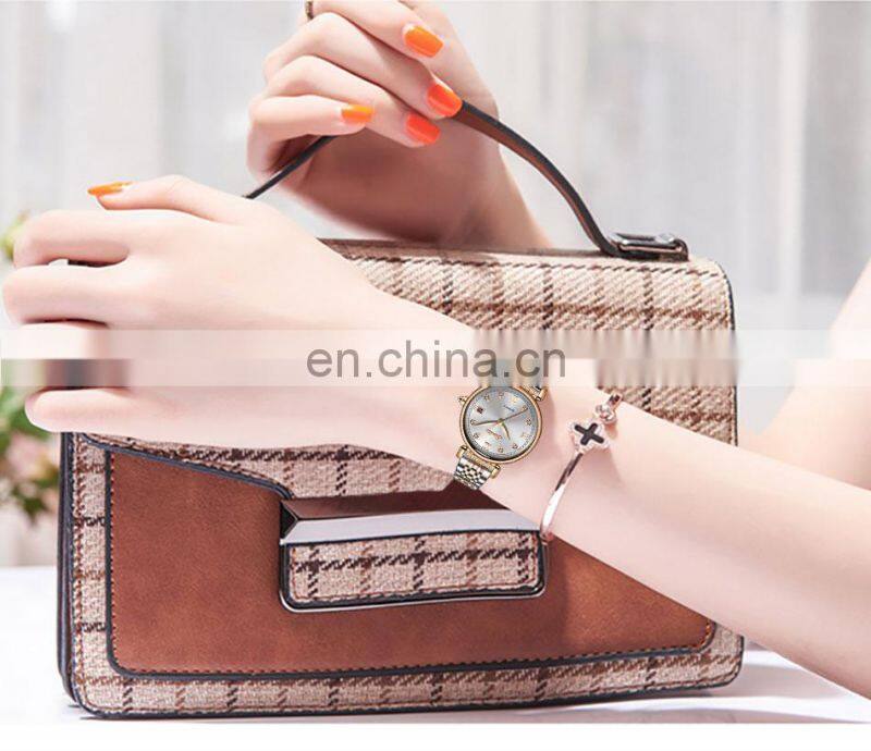 LIGE 6672 Fashion Women Watch Luminous Business Watches Ladies Luxury Waterproof Quartz WristWatch