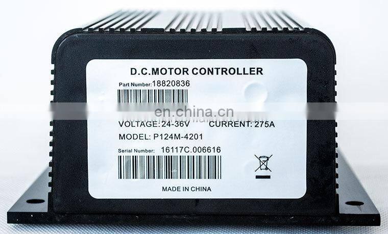 Programmable DC Series Motor Controller Model P124M-4201 Fully Compatible with CURTIS 1204M-4201 24V / 36V - 275A
