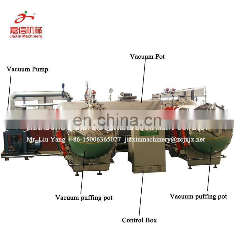 Factory directly supply fruit and vegetable crisp chips vacuum drying machine