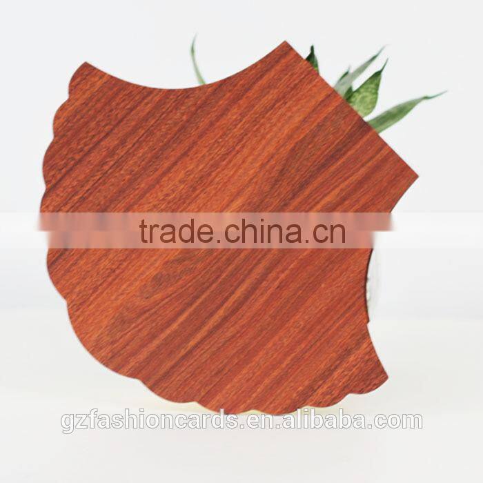 2014 Luxury Wooden Wedding Invitations