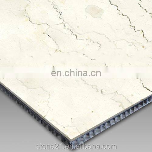 White granite aluminum sandwich panels for inner stairs