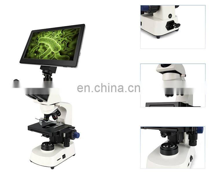 HC-B079A High Definition cheap price color screen LCD Display Digital Microscope