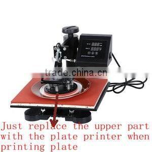 4 in 1 multifuctional combo tshirt Heat Press printing machine
