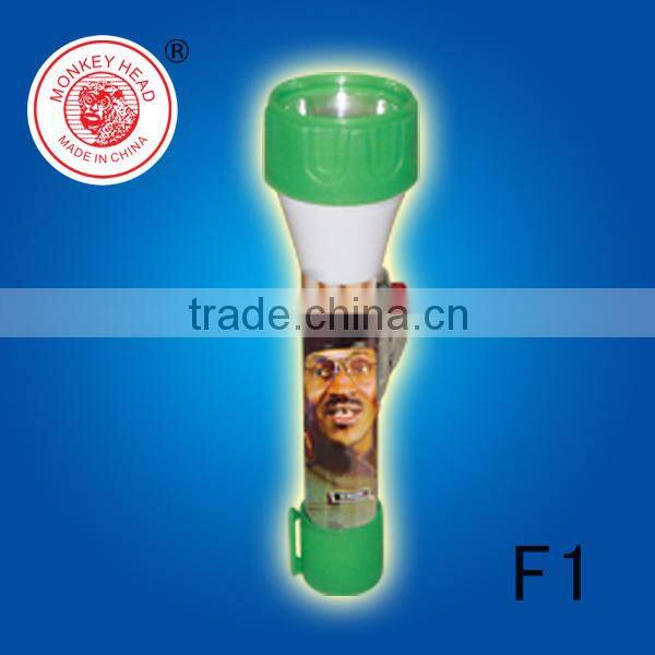 dry battery 3 color mini torch