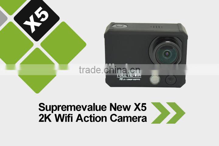 New 4K action sports camera with wifi& remote control underwaterproof with 50 meters