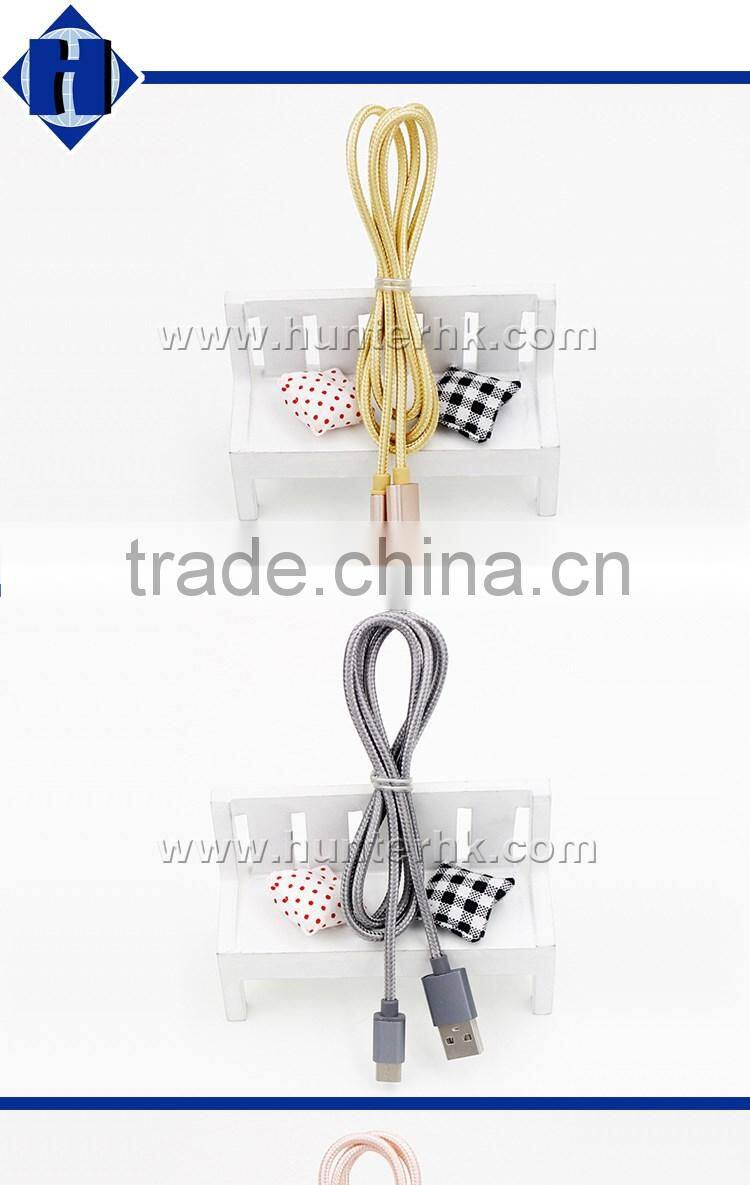 Hot Sell Colorful Woven USB Type-C Cable