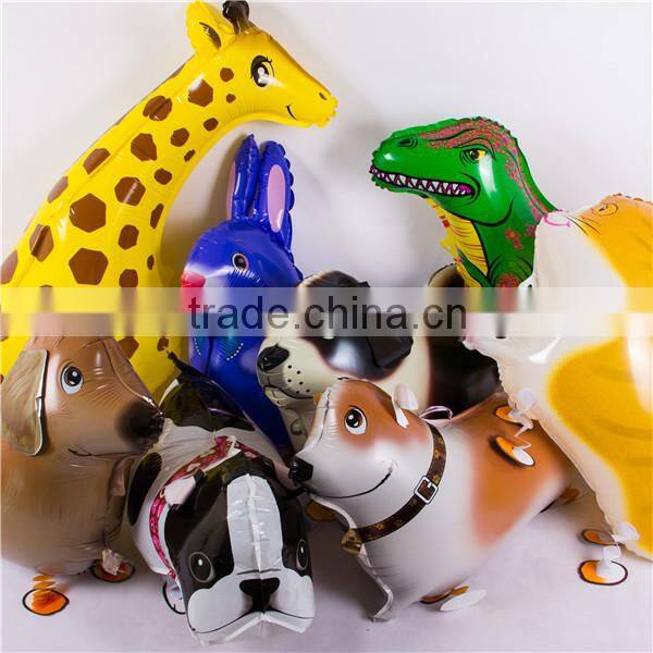 China mylar balloon EN71approved horse shaped walking petl balloon