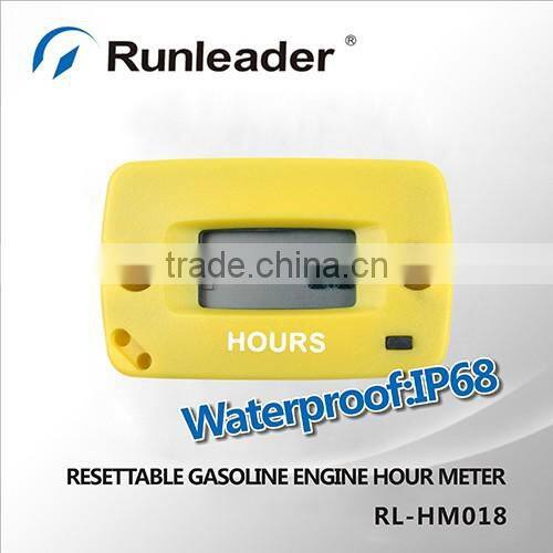 100% Waterproof Digital Hour Meter Used For Motorcycle,Motocross,ATV,Dirt Bike,Snowmobile,Generator,Marine,Ski