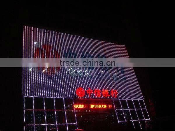 draw the contour of letters and graphic waterproof RGB LED point light source