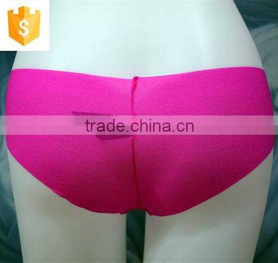 2015 hot sale sexy ladies thong rose red color new design panty for adult