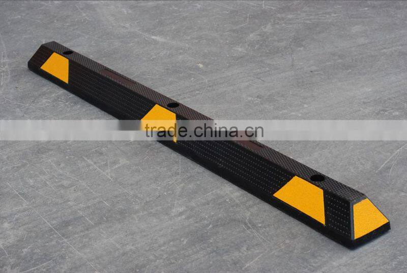 Highly Visible Australia Standard 165cm Rubber Car Stop