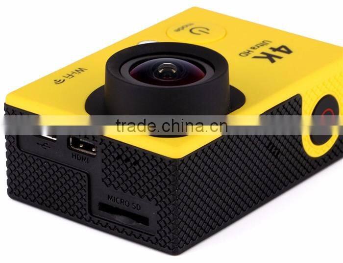 winait Ultra 4k wifi action camera waterproof Sunplus SPCA6350 with 170 degree 6G A+ HD Ultra-Wide Fish-eye Len sports camera