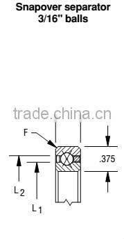 KC250XP0 Reail-silm Thin-section bearings (25x25.75x0.375 in) Kaydon Types bearing ring grinding machine