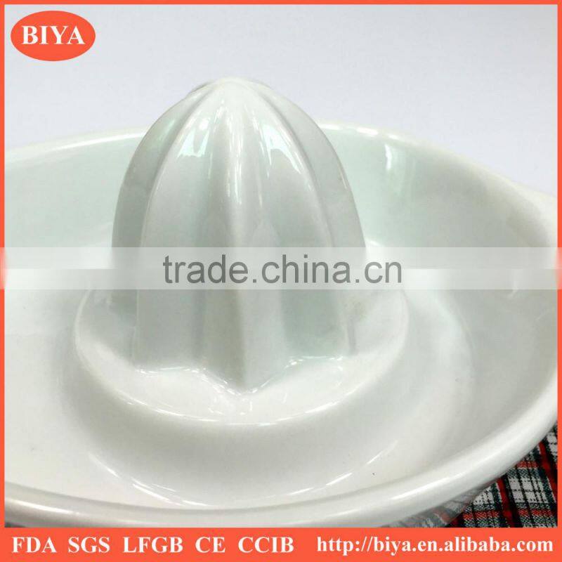 orange juicer porcelain orange juice drink dish, porcelain juice lapping cup, grinding boat plate, ground leaf dish