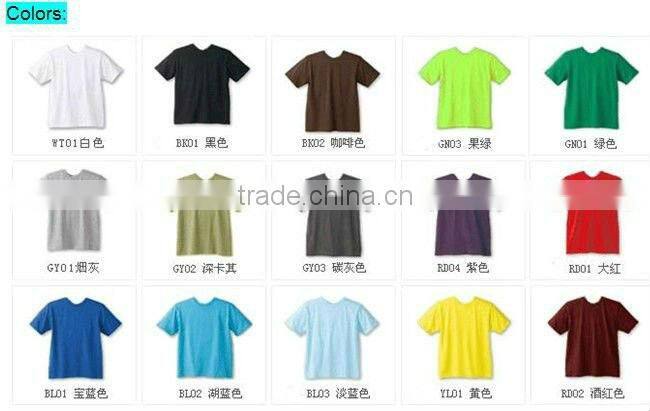 Customized logo printing sublimation t shirt