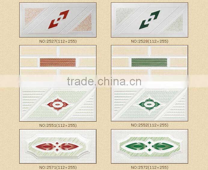 112x255mm ceramic wall tile,design of exterior wall tile