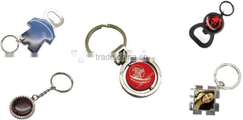 Hot Selling Custom Made Souvenir Customized Guitar Metal Keychain