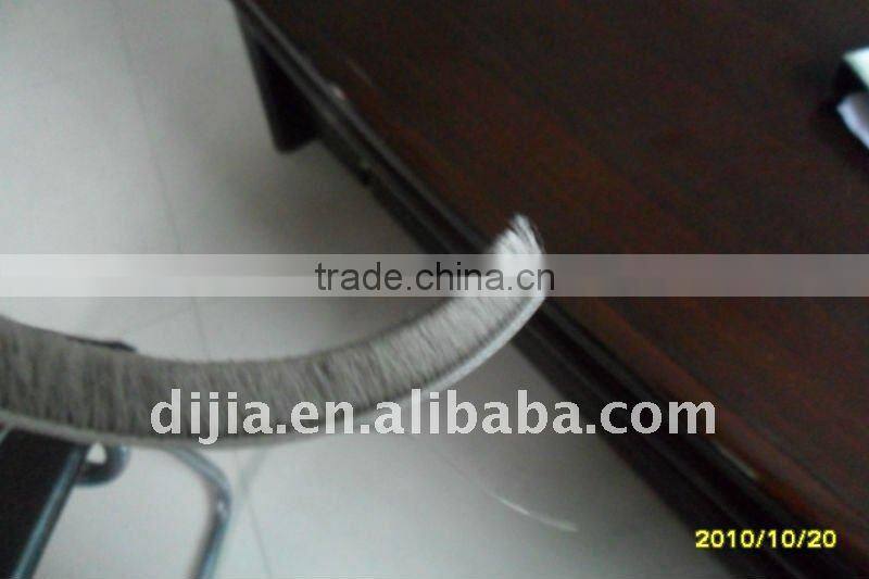 wool pile/pile strip/ adhensive weather striping