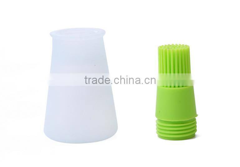 Hot Sale Food Grade Silicone Basting Brushes & oil bottle Brush,Baking and Grilling, Heat-Resistant Cooking Utensils