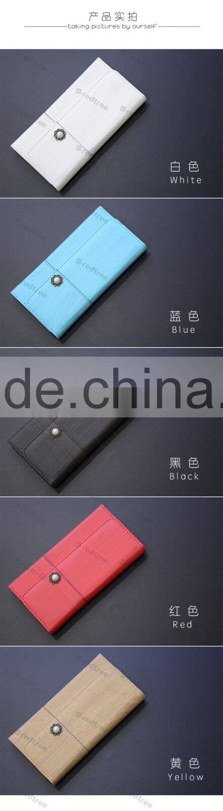 Traditional western style flip leather phone case cover for vivo y15