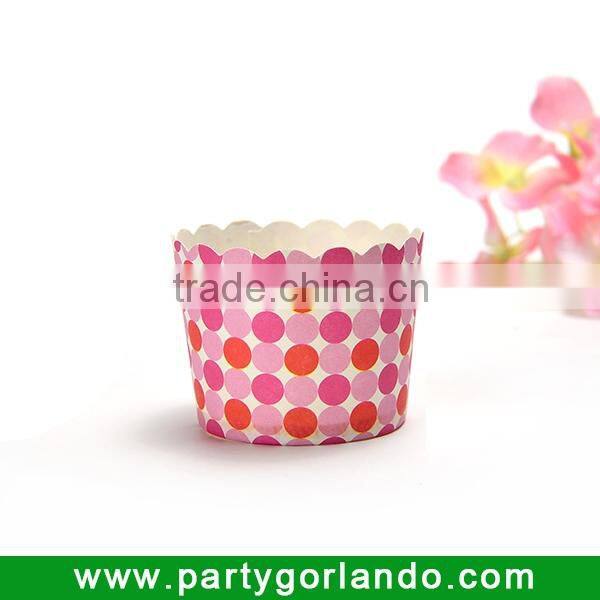 black dot printing paper baking cake cup