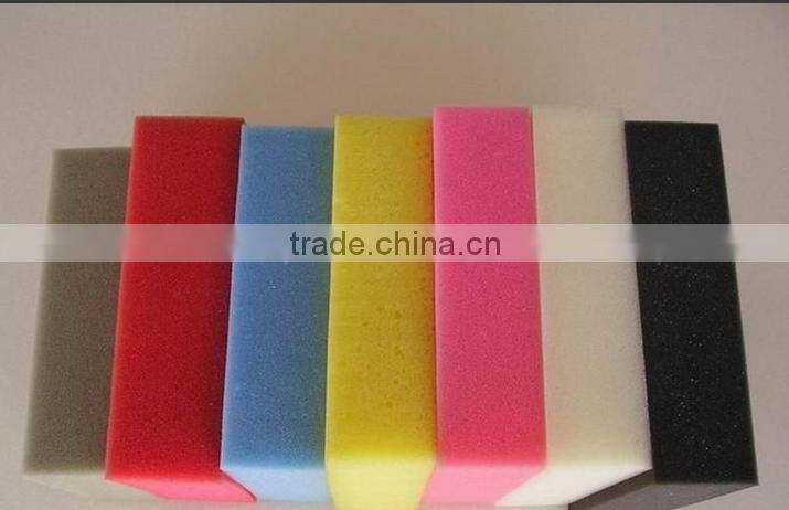 pink kitchen used cleaning sanding block