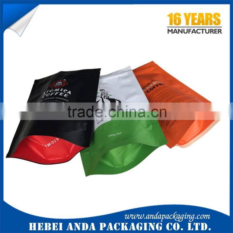 16 years wholesale aluminum foil candy bar packaging zipper bag