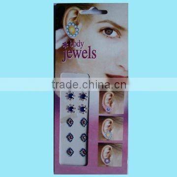 Crystal acrylic stickers